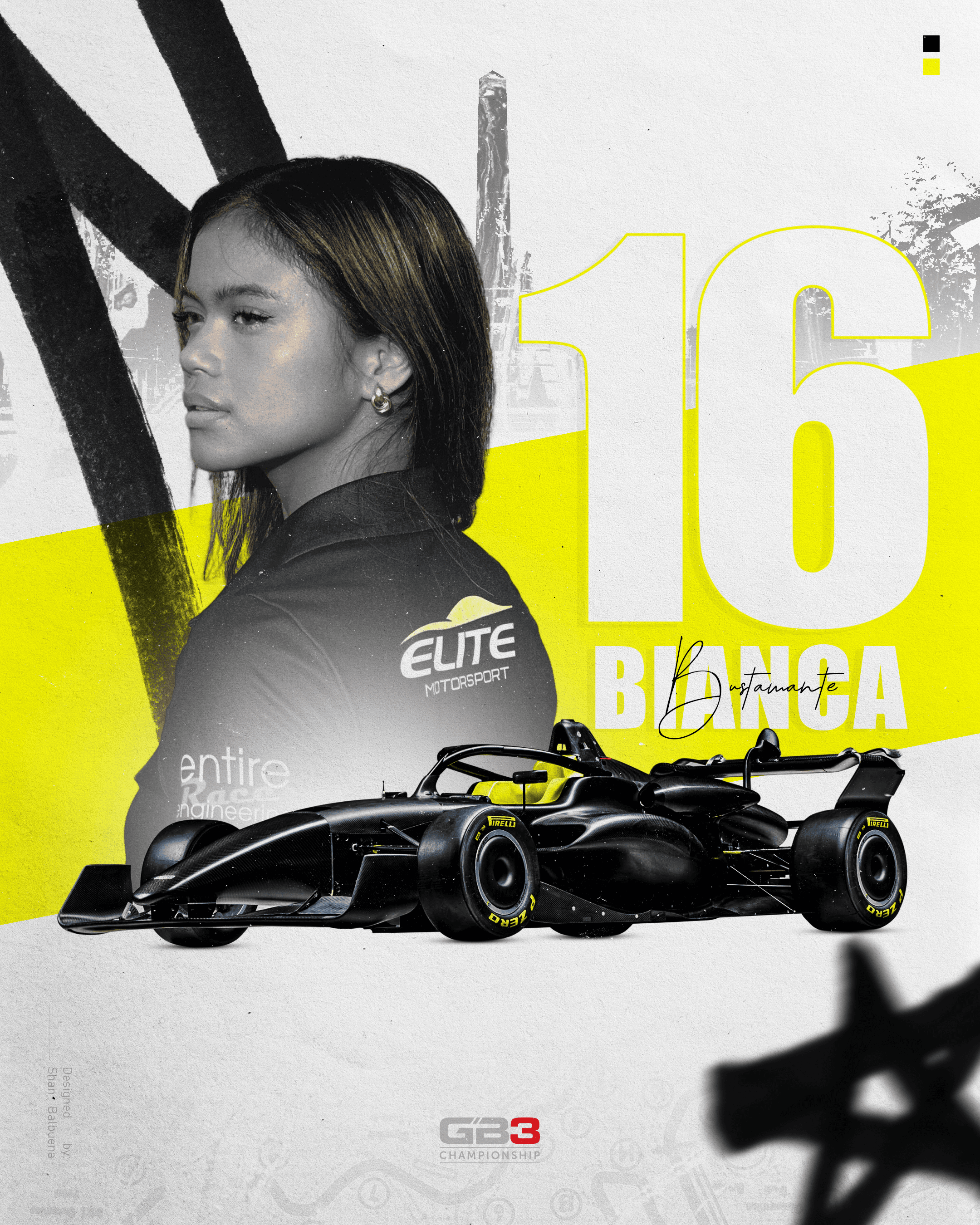 Bianca graphic design piece