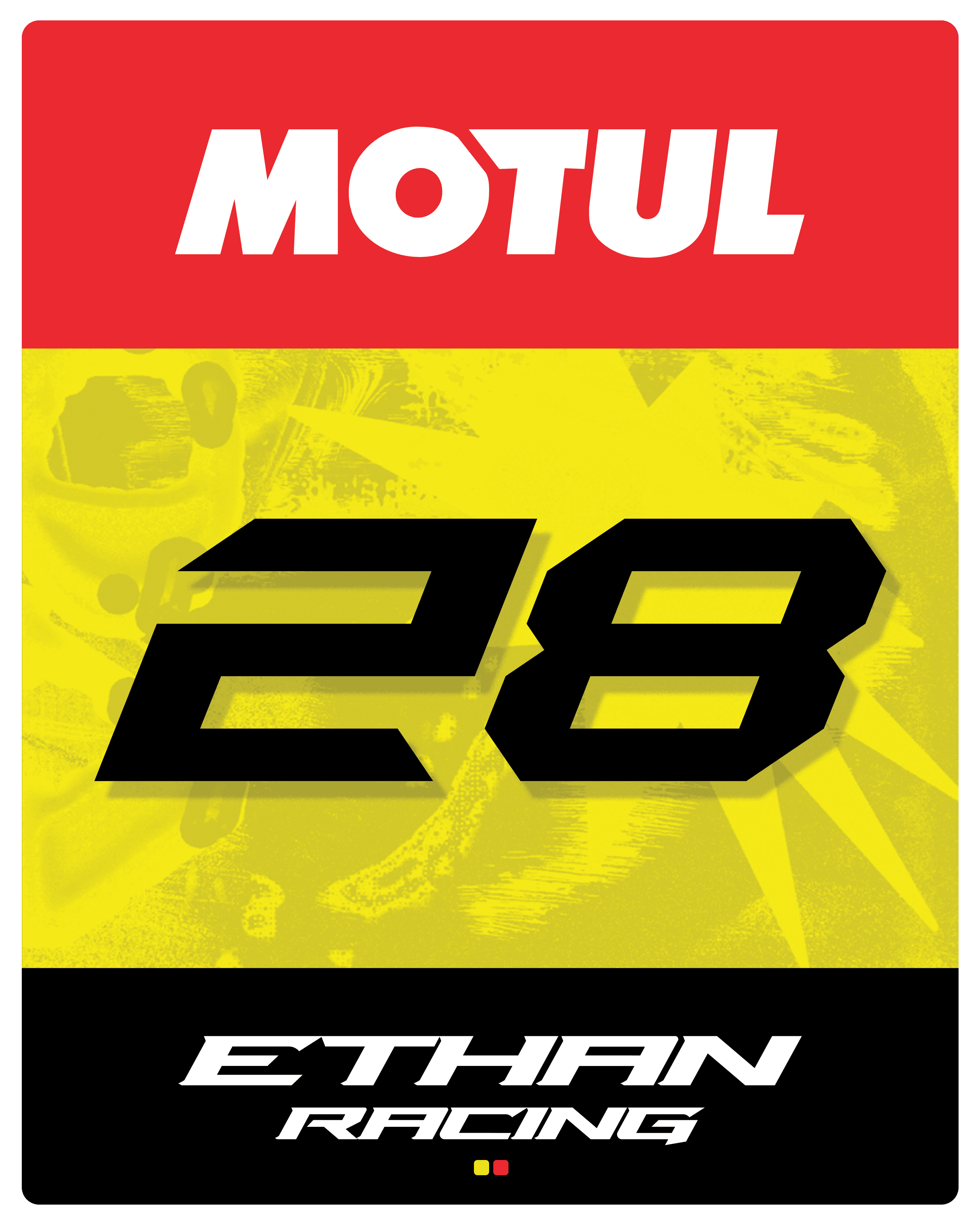 E-Racing graphic design piece 3